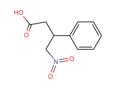 4-nitro-3-phenyl butanoic acid
