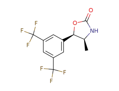 (4S,5R)-5-[3,5-bis(trifluoromethyl)phenyl]-4-methyl-1,3-oxazolidin-2-one