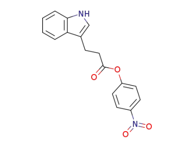 4-Nitrophenyl 3-(1H-Indol-3-yl)propanoate